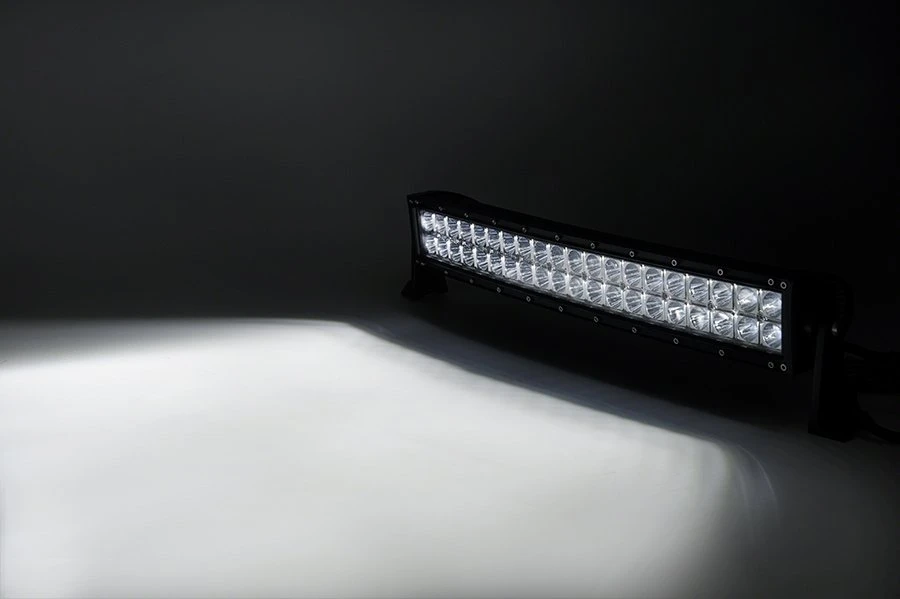 20" Curved Off-Road LED Light Bar - 120W - 9,600 Lumens - Image 7