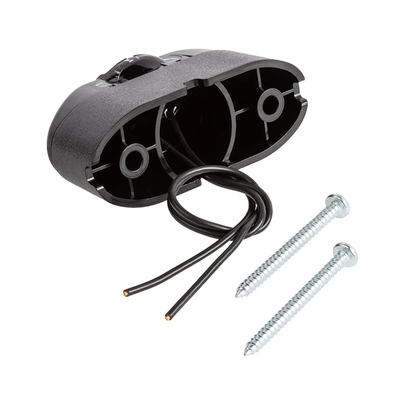 Great White LED License Plate Light - Top Mount - 1 LED - Clear Lens - Image 2