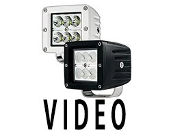 Flush Mount LED Pod Light - 3" Square Work Light - 18W - 1,440 Lumens - Image 14
