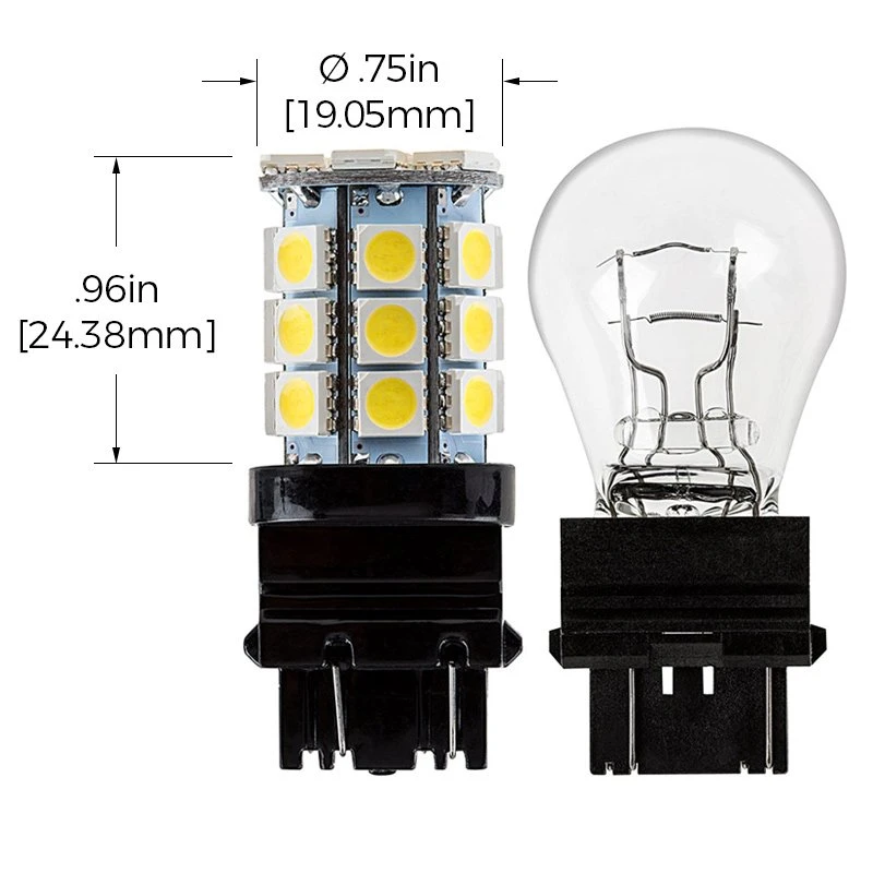 3156/3157 CK LED Bulb - 2 Pack - Image 3