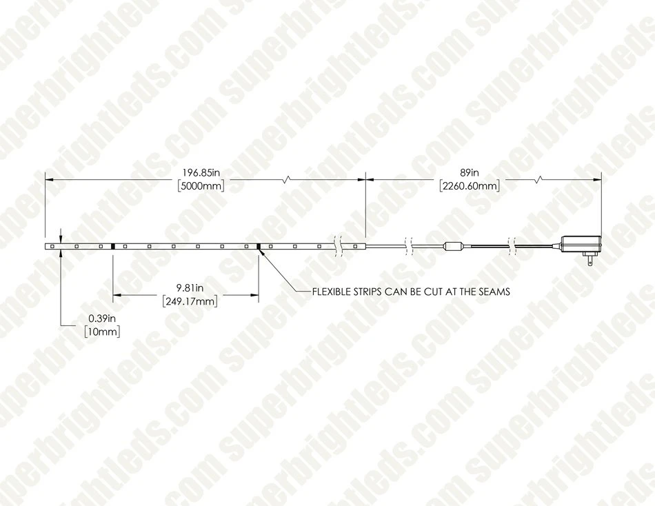 Armacost Lighting RibbonFlex Smart Home RGB+W LED Tape Light Kit - 5m - Image 5