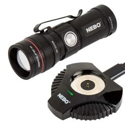 Rechargeable LED Flashlight With Charging Dock - NEBO REDLINE RC - 320 Lumens - #6392