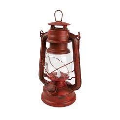NEBO Old Red LED Lantern With Realistic Flicker Flame - 100 Lumens - NEB-LTN-1004
