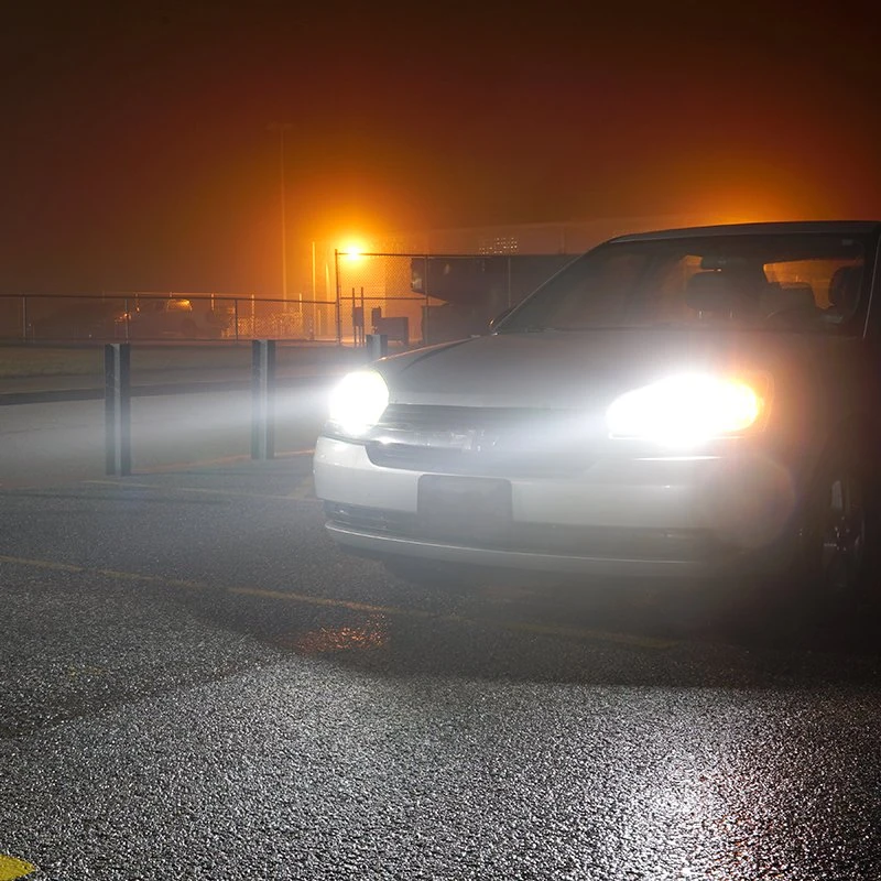 H4 LED Headlight Bulbs With Internal Driver - Fanless - 6500K - 4,400 Lumens/Set - Image 5