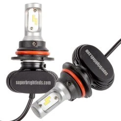 9007 LED Headlight / Foglight Conversion Kit With Internal Drivers - Fanless - 4000 Lumens/Set