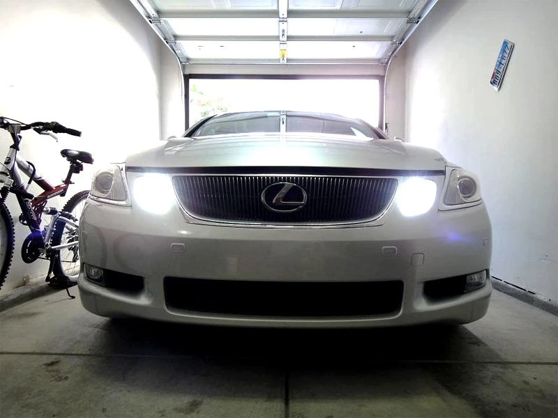 H1 LED Daytime Running Light Bulb With Focusing Lens - 350 Lumens - Cool White - Image 4