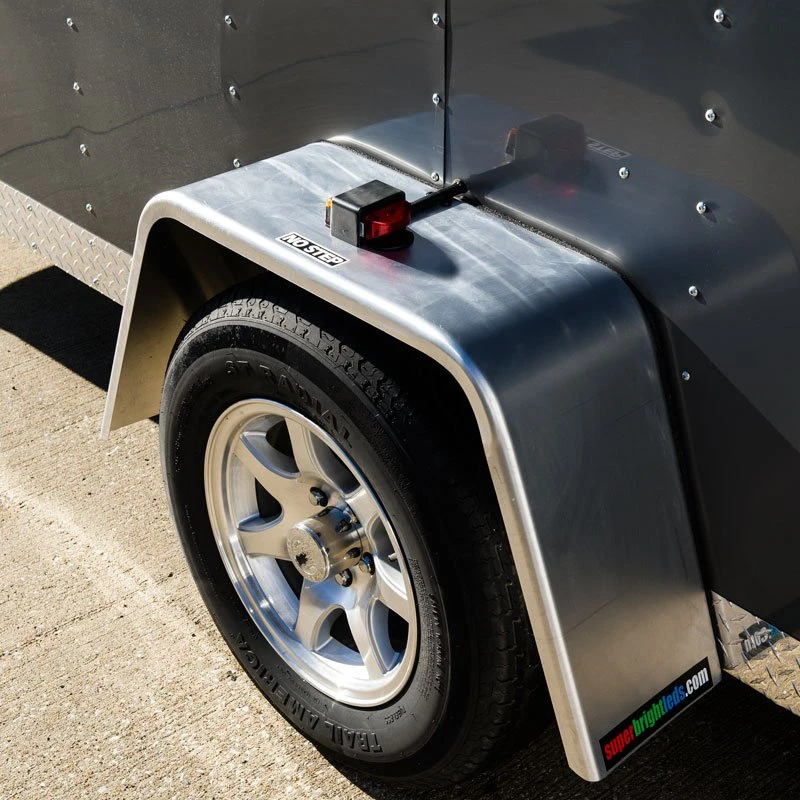 LED Fender Lights - Weatherproof - 6 LEDs - Amber/Red Lens - Passenger And Driver Side - Image 4