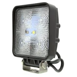 Mini Off-Road LED Work Light / LED Driving Light - 4" Square - 15W - 1,050 Lumens