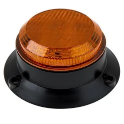2-1/2" Amber LED Strobe Light Beacon - Double Flash Pattern - Amber