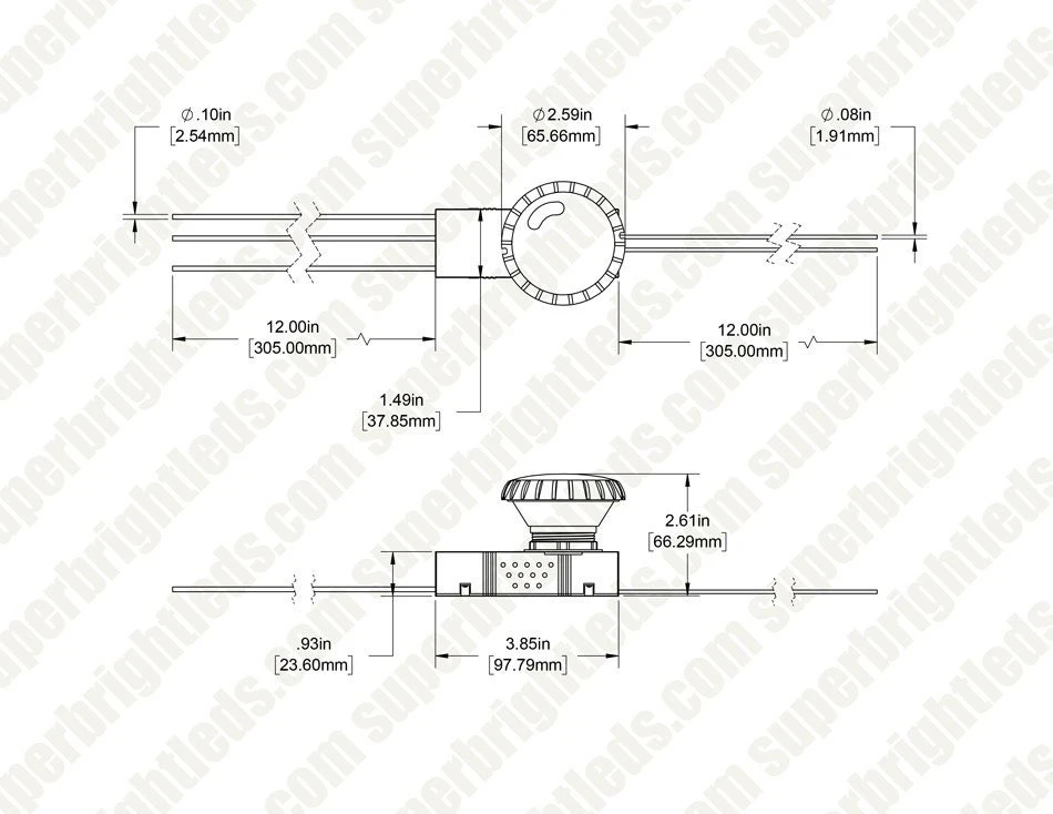 Sharkward Motion Sensor - Fixture Integrated - BRI816-B-D - Image 11