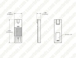 Remote For Merrytek Microwave Motion Sensor - MH10