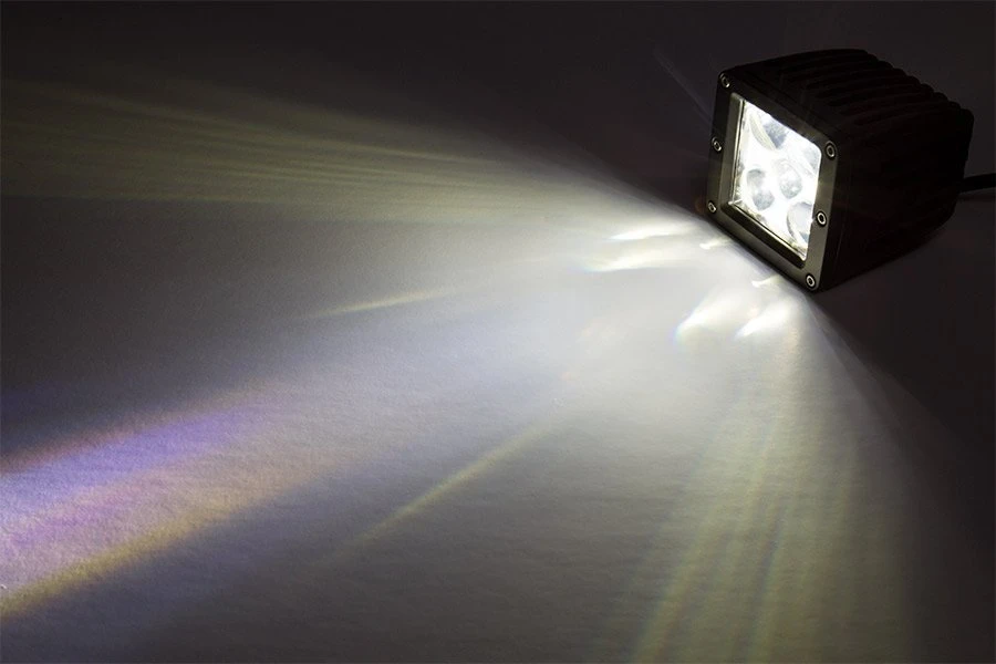 3" Square Off-Road LED Pod Light - Driving Beam - 25W - 1,700 Lumens - Image 5