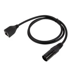 DMX Adapter - XLR5 Male To RJ45 Female - 1m