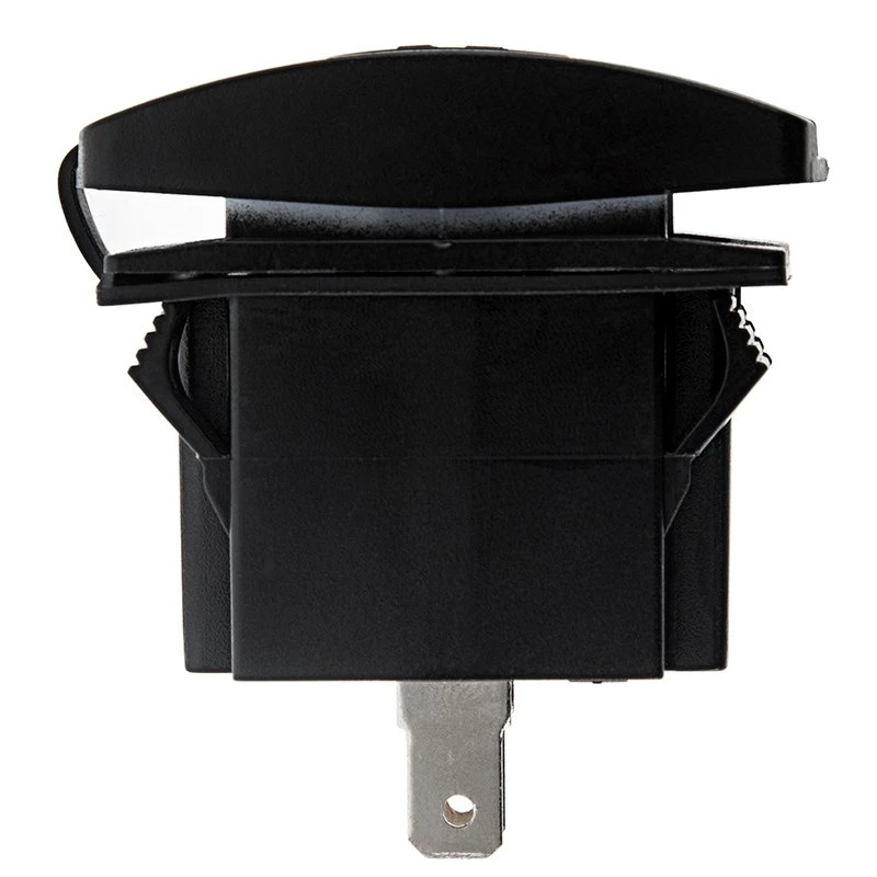 Dual USB Charger LED Rocker Switch Adapter - USB Type A - Blue - Dual USB Power Port - Image 3