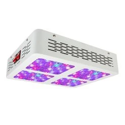260W Full-Spectrum LED Grow Light - 12-Band Multi Spectrum - Selectable Vegetation And Bloom Switches - GLR-260W12F-VBD