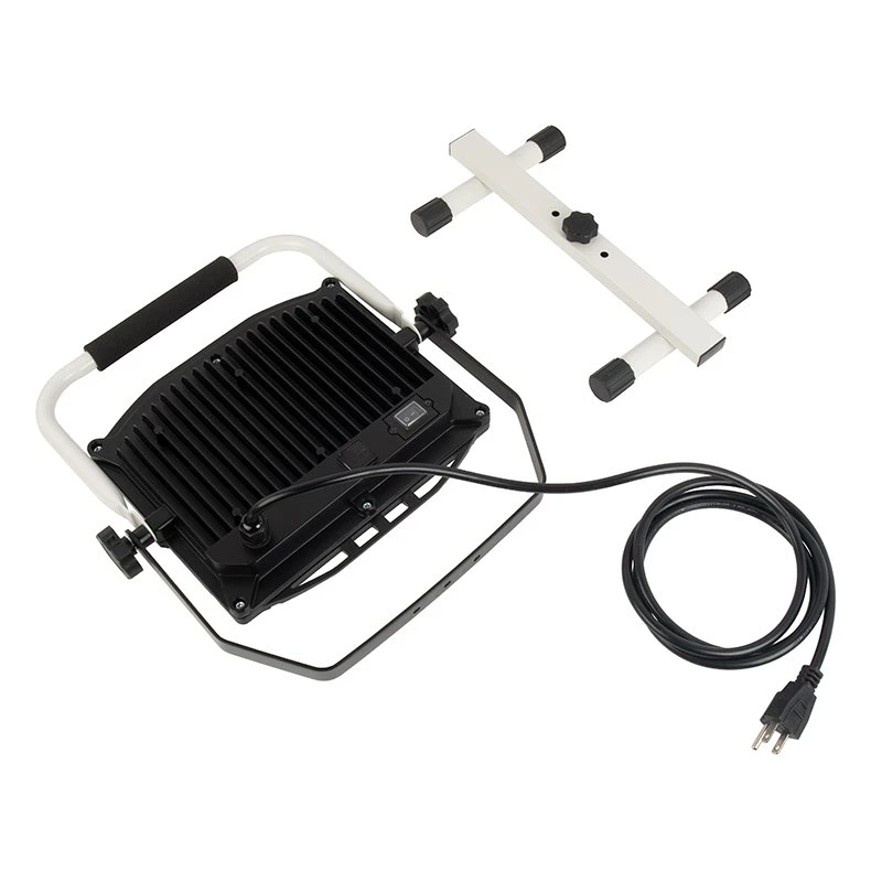 100W Portable LED Work Light - USB Port - 10,000 Lumens - 5000K - Image 4