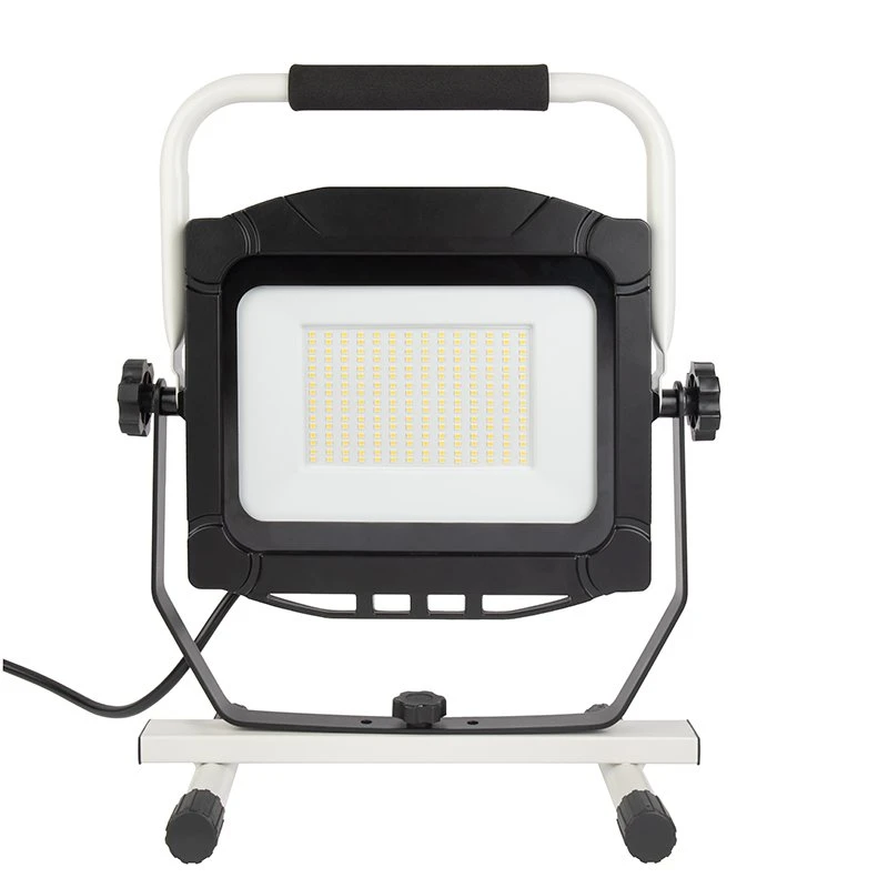 100W Portable LED Work Light - USB Port - 10,000 Lumens - 5000K - Image 2