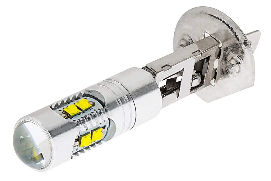 H1 LED Daytime Running Light Bulb With Focusing Lens - 350 Lumens - Cool White - Image 2