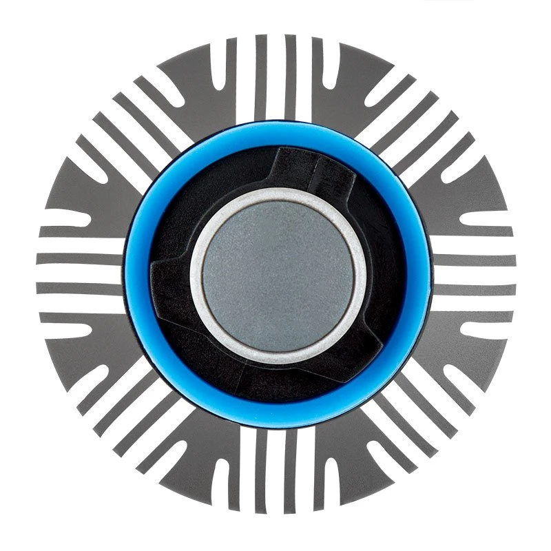 H8 LED Fanless Headlight/Fog Light Conversion Kit With Compact Heat Sink - 4,000 Lumens/Set - Cool White - Image 4