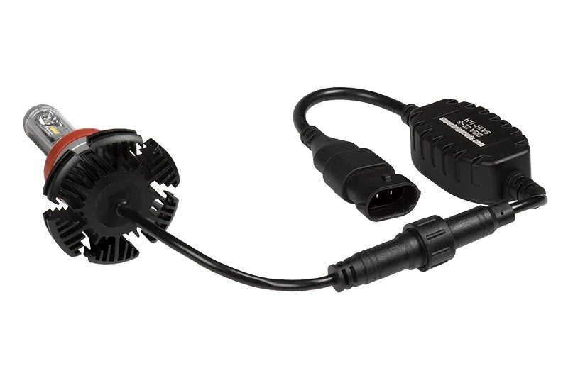 H11 / H16 LED Fanless Headlight/Fog Light Conversion Kit With Adjustable Color Temperature And Compact Heat Sinks - 5,000 Lumens/Set - Natural White - Image 6