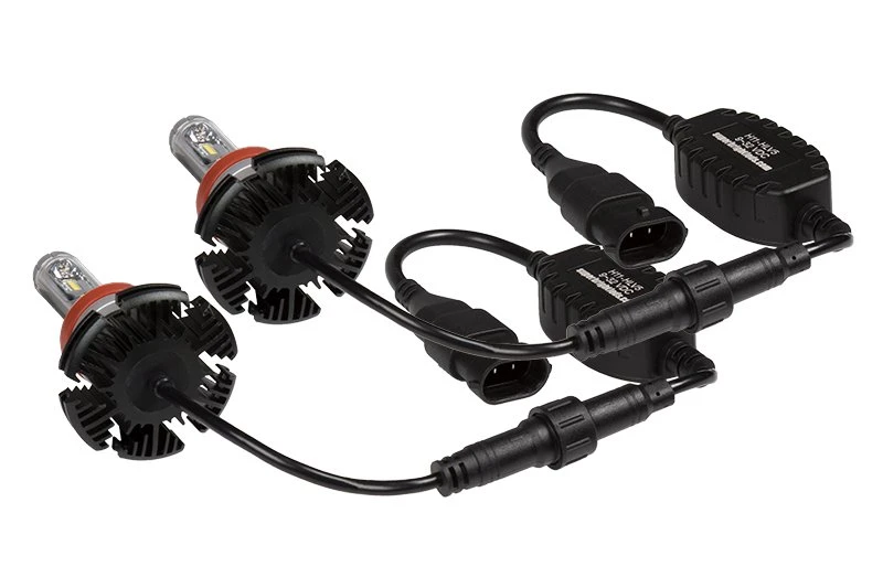 H11 / H16 LED Fanless Headlight/Fog Light Conversion Kit With Adjustable Color Temperature And Compact Heat Sinks - 5,000 Lumens/Set - Natural White - Image 5