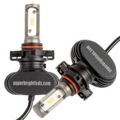 H16-EU / 5202 LED Headlight / Foglight Conversion Kit With Internal Drivers - Fanless - 4000 Lumens/Set