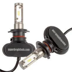 H7 LED Headlight / Foglight Conversion Kit With Internal Drivers - Fanless - 4000 Lumens/Set