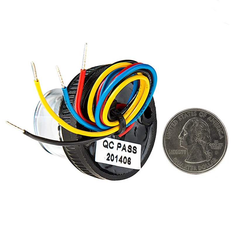 LED Hideaway Strobe Lights - Mini Emergency Vehicle LED Warning Lights With Built-In Controller - Surface Mount - 360-Degree - White - Image 4