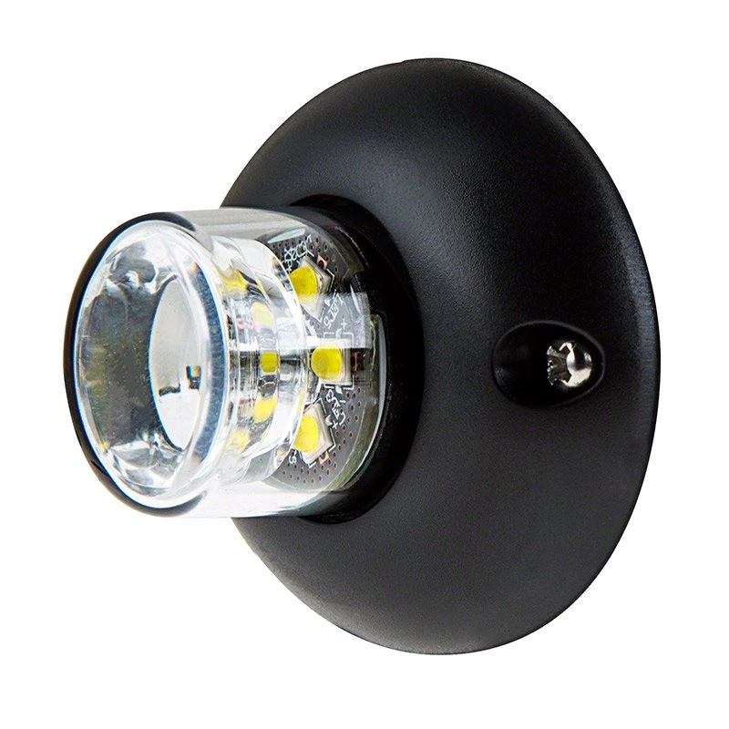 LED Hideaway Strobe Lights - Mini Emergency Vehicle LED Warning Lights With Built-In Controller - Surface Mount - 360-Degree - White - Image 6