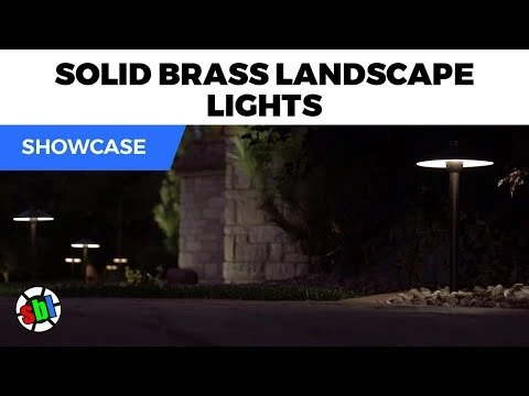 Solid Brass Landscape Path Light - 6" Two-Tier Cone Shade - Drop-In Fixture With G4 Smart Bulb - RGB + White - Alexa / Google Assistant - Image 7