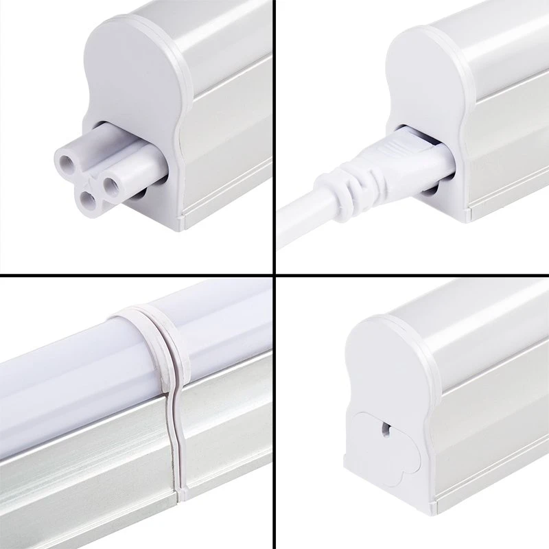 LED T5 Integrated Light Fixtures - Linkable Linear LED Task Lights - 120V - 1,035 Lumens - 24 Inch - With 3-Pin Plug Input - Image 3