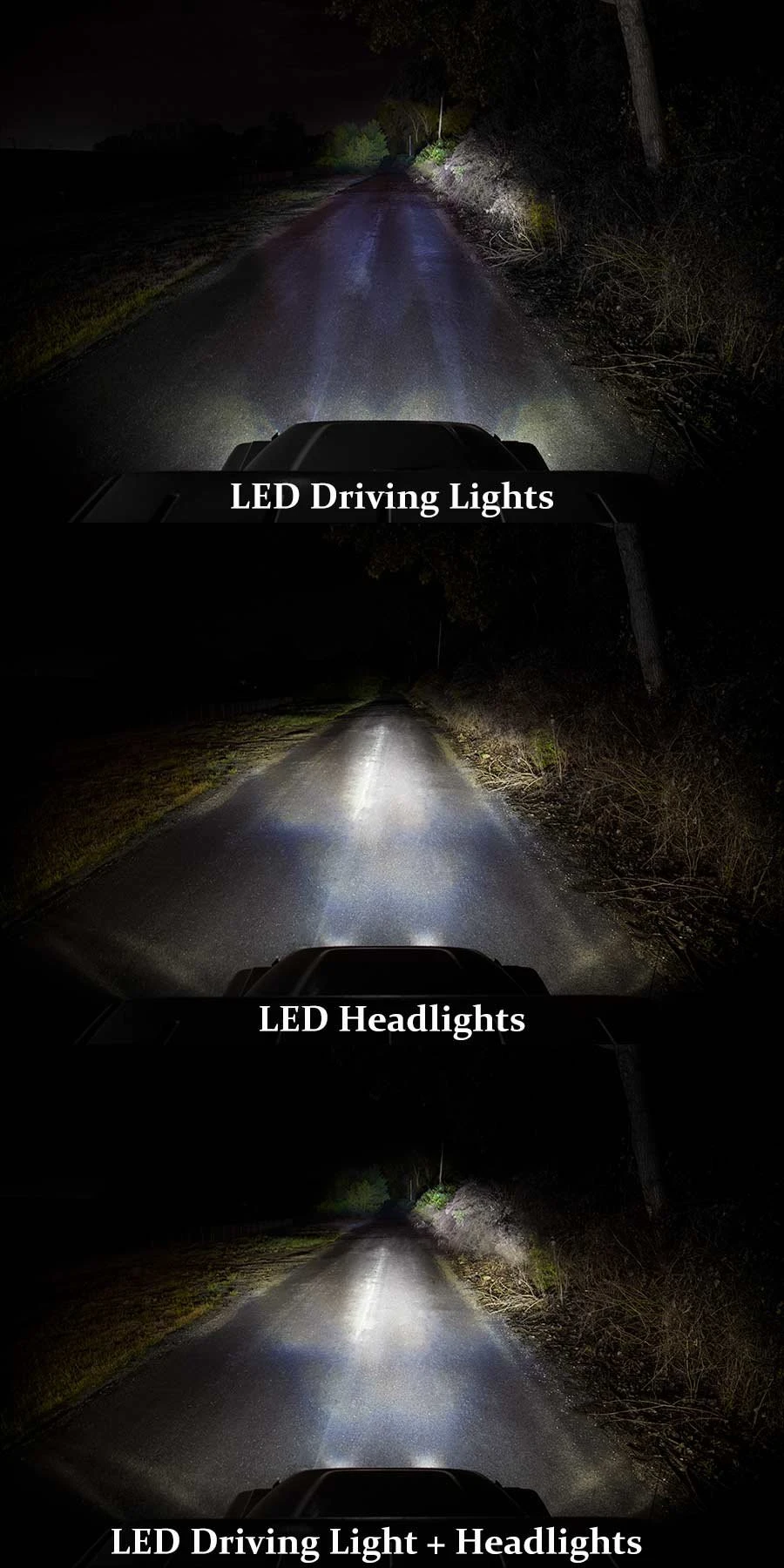 3" Square Off-Road LED Pod Light - Driving Beam - 25W - 1,700 Lumens - Image 8