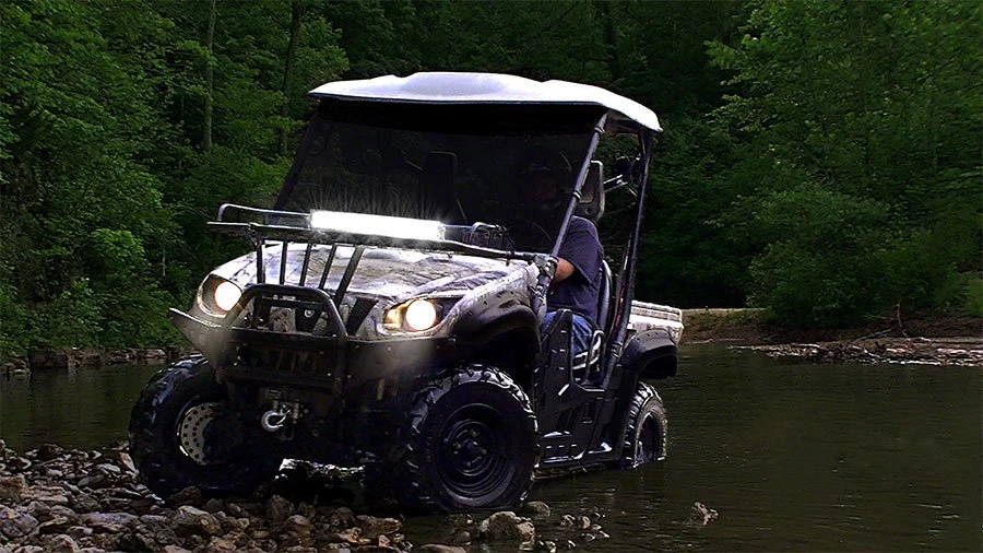 20" Curved Off-Road LED Light Bar - 120W - 9,600 Lumens - Image 11