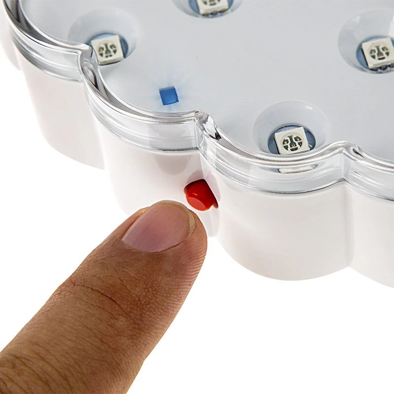 LED Centerpiece Light - 6" Color Changing LED Vase Light With Remote - RGB 23 LED - Image 8