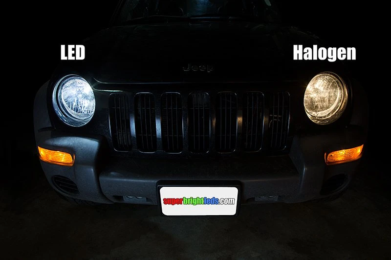 H8 LED Fanless Headlight/Fog Light Conversion Kit With Compact Heat Sink - 4,000 Lumens/Set - Cool White - Image 9