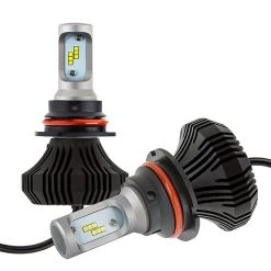 9004 LED Fanless Headlight/Fog Light Conversion Kit With Internal Drivers - 4,000 Lumens/Set
