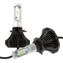 9006 LED Fanless Headlight/Fog Light Conversion Kit With Internal Drivers - 4,000 Lumens/Set