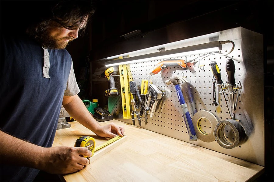 LED T5 Integrated Light Fixtures - Linkable Linear LED Task Lights - 12V - 4000K/3000K - 24 Inch - Image 9