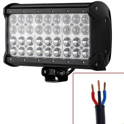 9" Titan Series Quad-Row Off-Road LED Light Bar With Multi Beam Technology - 108W Quad Row - 9,600 Lumens - Multi Beam