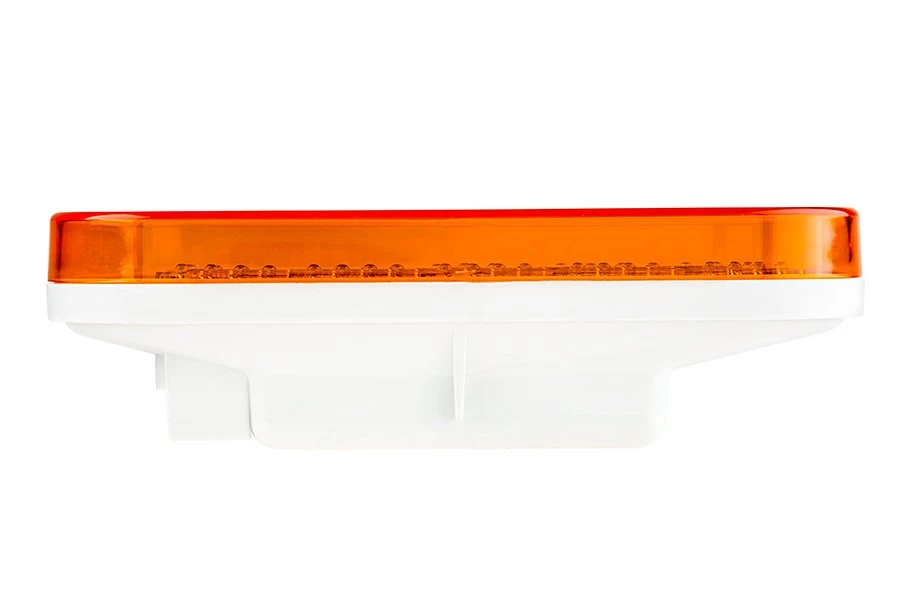 LED Trailer Turn Signal Light - Sequential Arrow - 35 LEDs - Oval - Amber - 12V / 24V - Image 5