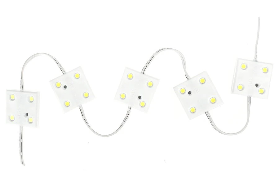 Single Color LED Module - Square Constant Current Module With 4 SMD LEDs - 75 Lumens/Module - 7000K - 25-Pack - Image 5