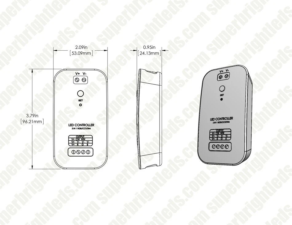RGB LED Strip Light Kit - 5m Color-Changing LED Tape Light - 24V - Alexa / Google Assistant / Compatible Wi-Fi / Bluetooth Controller - Image 8