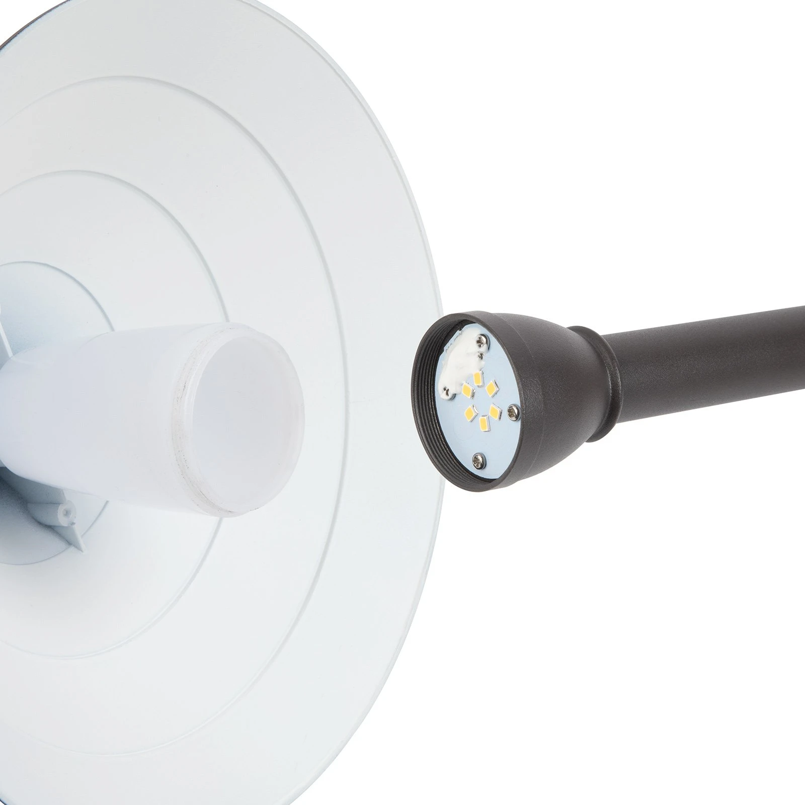 12V Landscape LED Path Light - 7.5" Shingle Cone Shade - Bronze - 2700K / 3000K / 4000K - Image 5