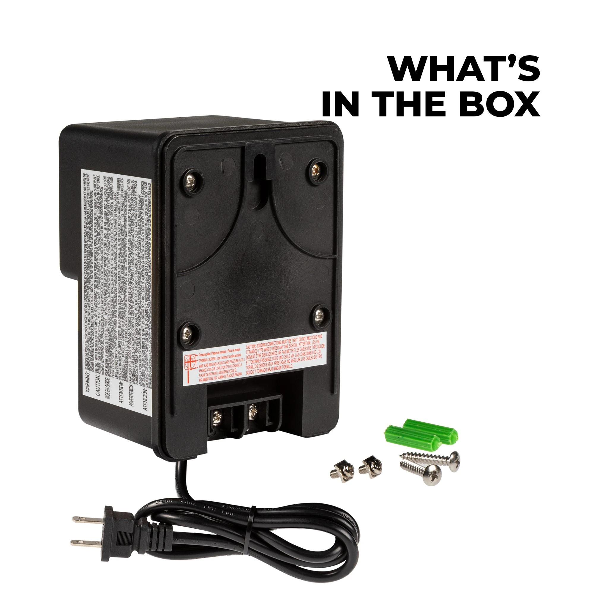 120W Low-Voltage Landscape Lighting Transformer - DiodeDrive® Series- Integrated Photocell And Timer - LVT-120W-12VAC - Image 2