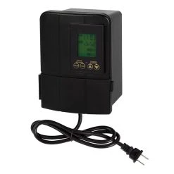 50W Low Voltage LED Landscape Transformer With Astronomical Dusk To Dawn Timer - 12 VAC Output