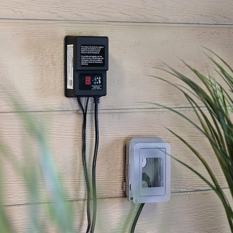 LED Landscape Lighting Kit - 6 Mini Bollard Path Lights - 2 Spotlights - Low Voltage Transformer - Warm White - Image 11