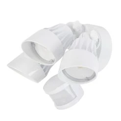 45W LED Security Light - Motion Sensor - 180° Detection - 3 Adjustable Light Heads - 3,825 Lumens - 5000K