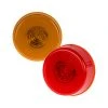 Optronics GloLight LED Clearance Or Side Marker Light - Submersible - 6 LEDs - 2" Round - Amber