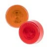 Optronics GloLight LED Clearance Or Side Marker Light - Submersible - 9 LEDs - 2-1/2" Round - Amber / Red