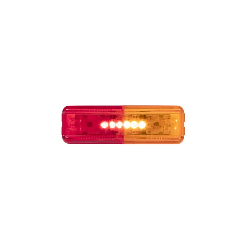 Thinline LED Trailer Fender Light - Submersible - 10 LEDs - Amber / Red - Image 5